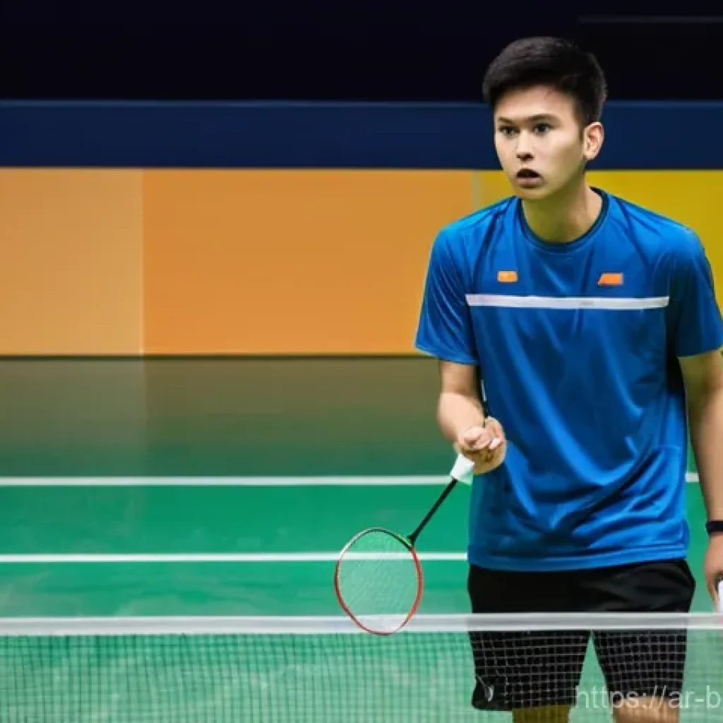 배드민턴 대회 참가비용 예산 - **Prompt:** A young adult male badminton player, dressed in a modest, breathable sports t-shirt and ...