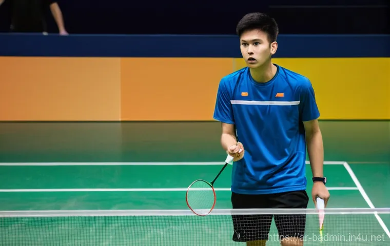 배드민턴 대회 참가비용 예산 - **Prompt:** A young adult male badminton player, dressed in a modest, breathable sports t-shirt and ...